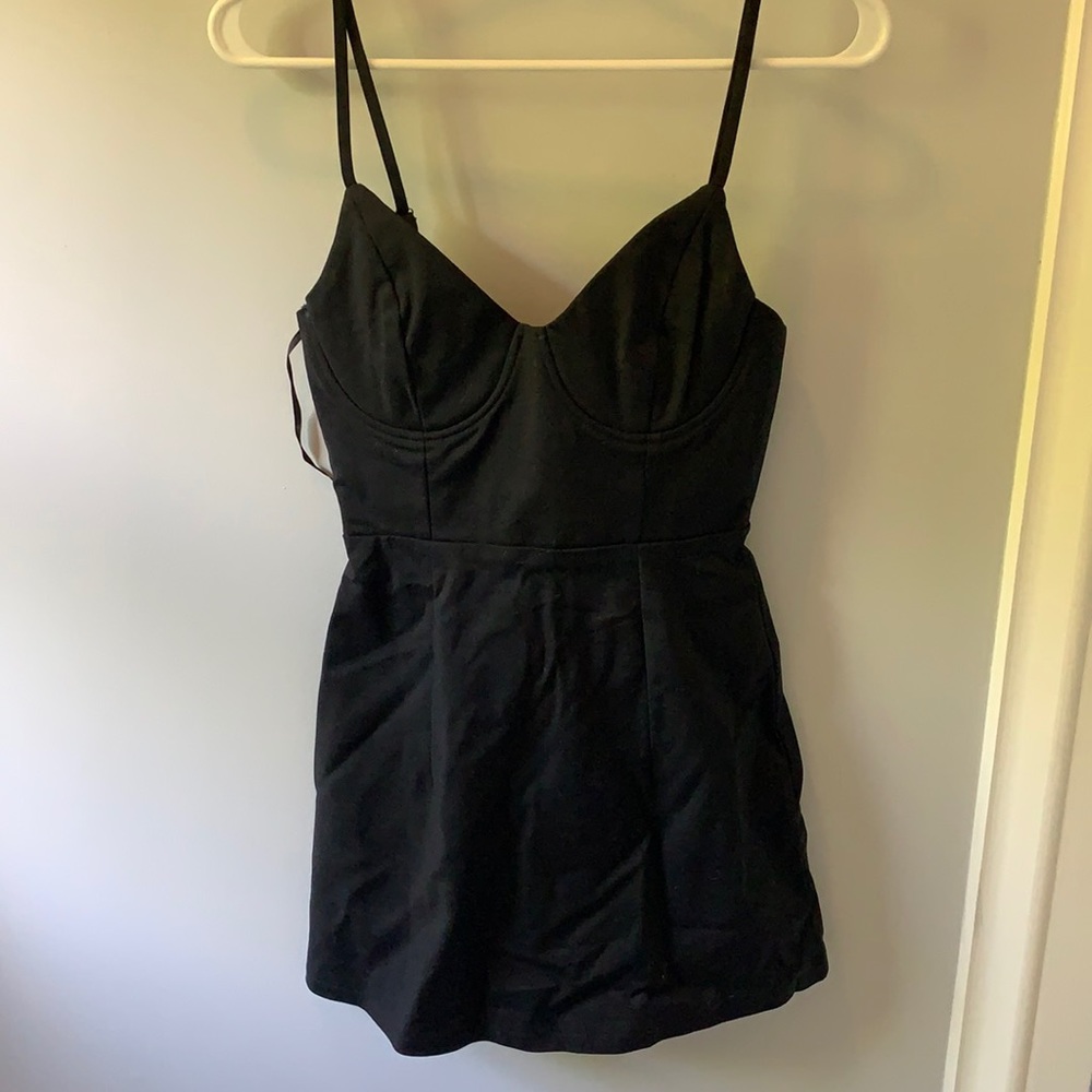 Black princess Polly mini dress
